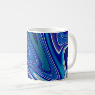 Caneca De Café Um Salpico de Azul