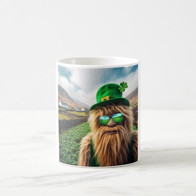 Caneca De Café Um Sasquatch Irlandês (Centro)