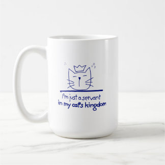 Caneca De Café Um Servo no Reino do Meu Gato