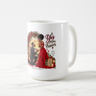 Caneca De Café Um Sim para o Nosso Para Sempre