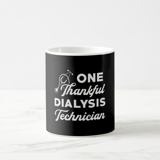 Caneca De Café Um Técnico de Diálise Agradável, Nefrologia Tech (Centro)