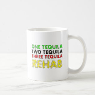 Caneca De Café Um Tequila, Dois Tequila, Três Tequila, Reabilitaç