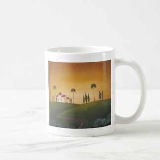 Caneca De Café Um trajeto em Toscânia