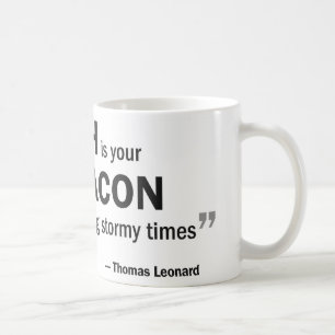 Caneca de café - 'um treinador é sua baliza… "