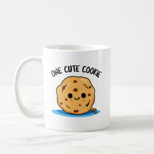 Caneca De Café Um trocadilho de Comida Bonito de Cookie