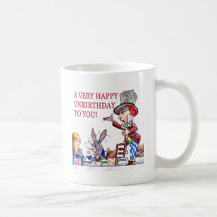 Caneca De Café Um Unbirthday muito feliz a você!
