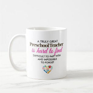 Caneca De Café Um Verdadeiramente Grande Professor de Pré-Escola