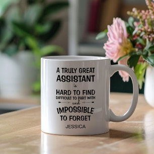 Caneca De Café Um Verdadeiro Assistente de Excelente com Nome