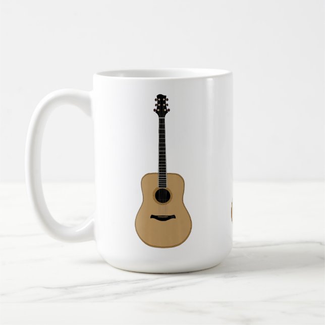 Caneca De Café Um violão adorável (Esquerda)