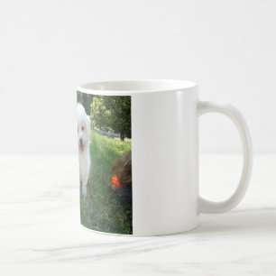 Caneca De Café um westie fofo - terrier west highland - em um loc