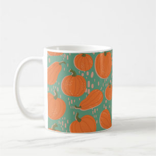 Caneca De Café Uma amostra de padrão repetitivo. Design de Vinta