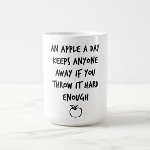 Caneca De Café Uma Apple A Day