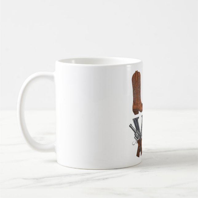 Caneca De Café Uma bota de cowboy (Esquerda)