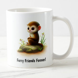 Caneca De Café Uma Cama De Café Pintada Em 3D