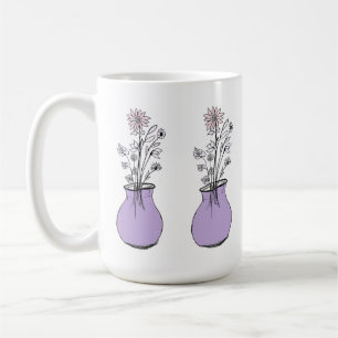 Caneca De Café Uma Cama de Flores Comunitárias