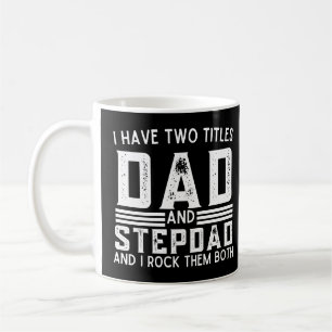 Caneca De Café Uma Citação Humorística Tenho Dois Títulos Pai E S