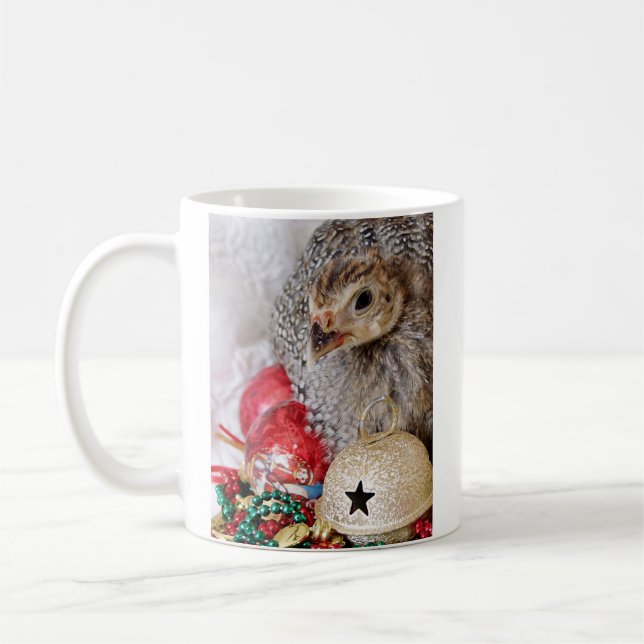Caneca De Café Uma Cobaia de Natal (Esquerda)