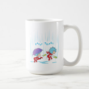 Caneca De Café Uma Coisa Duas Coisas Felizes