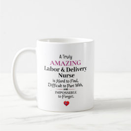 Caneca De Café Uma Enfermeira de Trabalho de Parto e Parto Verdad
