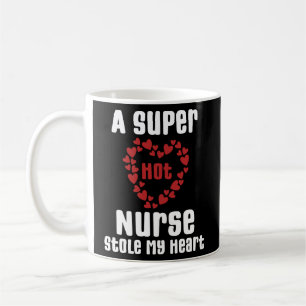 Caneca De Café Uma Enfermeira Super Quente Roubou Meu Coração Eng