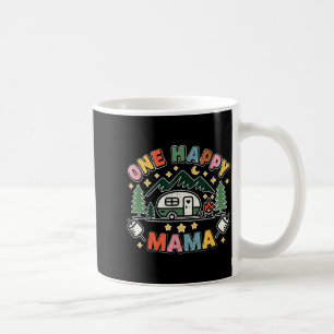 Caneca De Café Uma Feliz Mamãe Acampante Primeiro Aniversário Fam