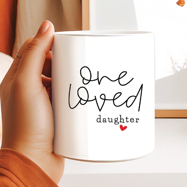 Caneca De Café Uma Filha Amada (Criador carregado)