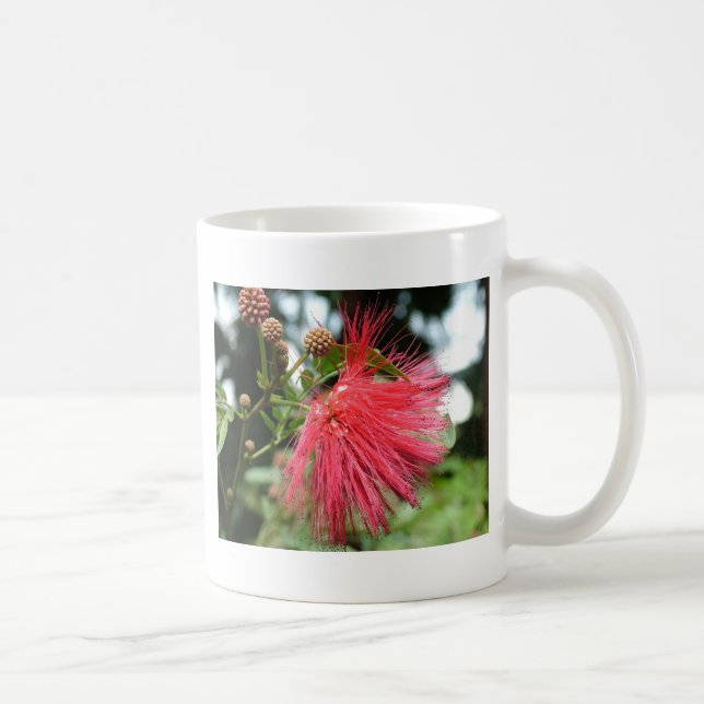 Caneca De Café Uma flor vermelha chamada Phoenix (Direita)