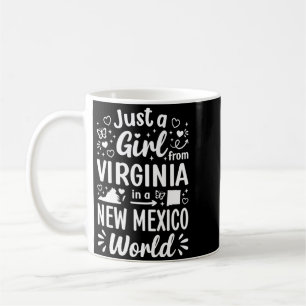 Caneca De Café Uma Garota da Virgínia Em Um Mundo do Novo México