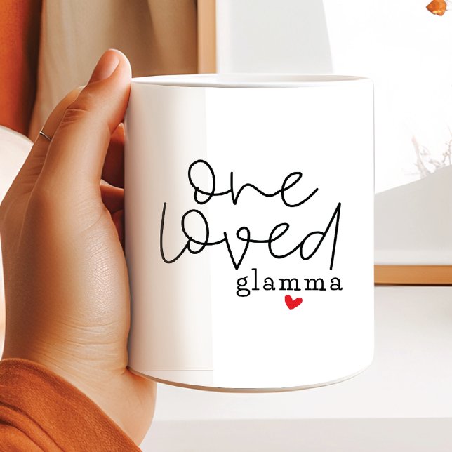 Caneca De Café Uma Glamma Amada (Criador carregado)