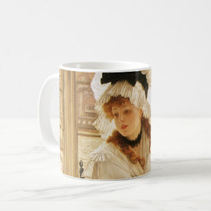 Caneca De Café Uma História Tediosa por James Tissot, Arte Fina A