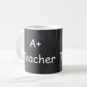 Caneca De Café Uma ideia de Design de quadro de professor adicion