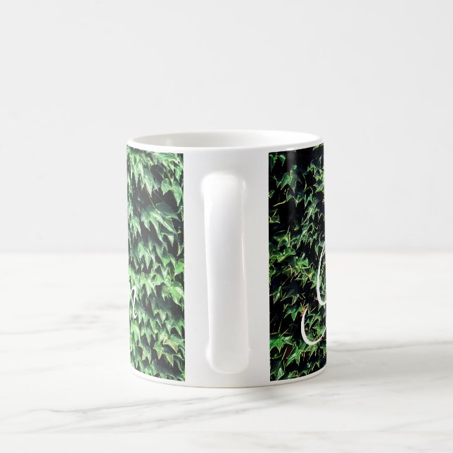 Caneca De Café Uma janela em plantas verdes, Case-Mate capas de i (Alça)