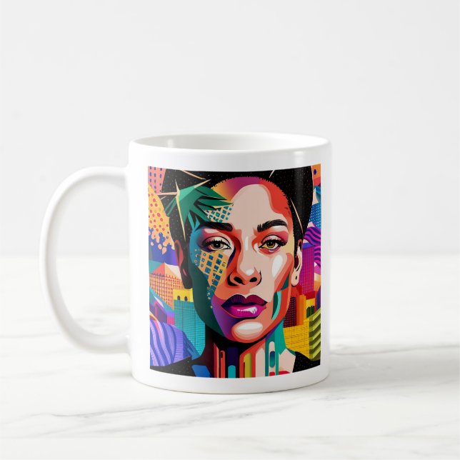 Caneca De Café Uma Jornada de Orgulho de Autonismo (Esquerda)