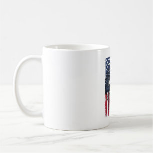 Caneca De Café Uma Nação Sob Deus Camisa Patriótica Asas Cruz_1