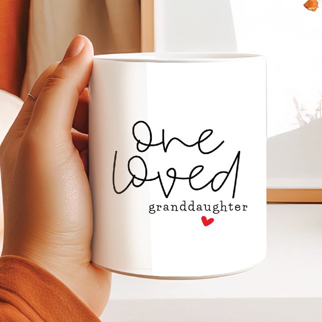 Caneca De Café Uma neta amada (Criador carregado)
