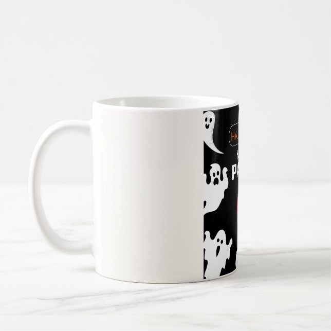 Caneca De Café Uma noite assustadora com fantasmas - Convite para (Esquerda)
