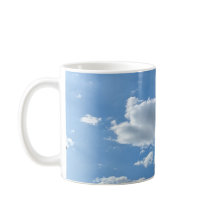 Uma nuvem branca simples