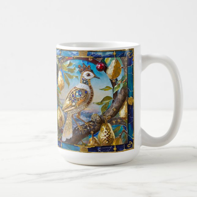 Caneca De Café Uma Perdiz numa Pereira (Direita)
