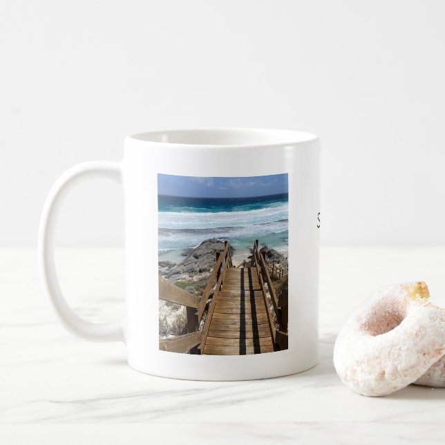 Caneca De Café Uma Ponte Para Alguém Especial Mug (Com Donut)