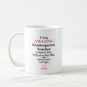 Caneca De Café Uma Professora de Jardim de Infância Verdadeiramen
