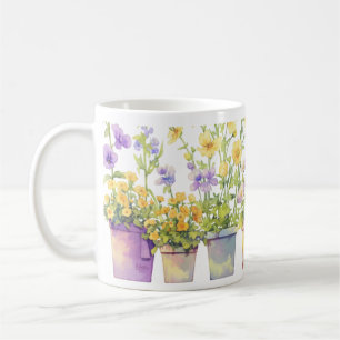 Caneca De Café Uma Sinfonia de Flores Vazadas