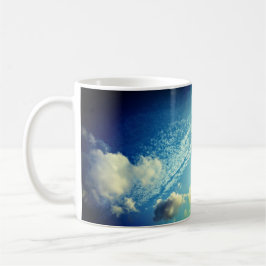 Caneca De Café Uma sprinkling de nuvens