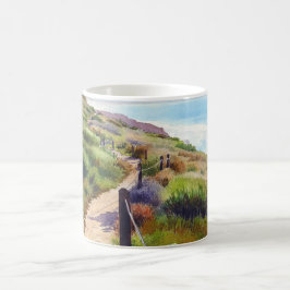 Caneca De Café Uma trilha cênica no Parque Estadual de Torrey Pin