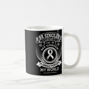 Caneca De Café Uma Única Pessoa Pode Ser Meu Mundo Câncer de Pulm