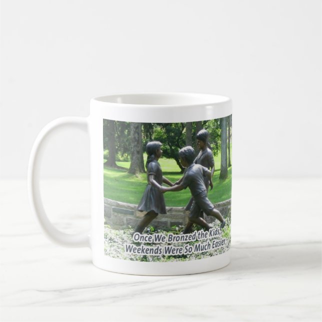 Caneca De Café Uma vez que nós bronzeamos os miúdos… (Esquerda)