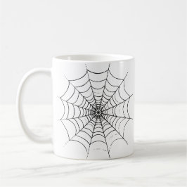Caneca De Café Uma Web de aranha simples