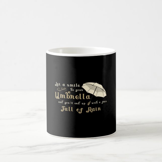 Caneca De Café Umbrella Cloud Weather Rain Raindrop Raindrop Rain (Centro)