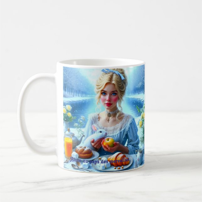 Caneca De Café - Un instant de rêve inspiré d’Alice -  (Esquerda)