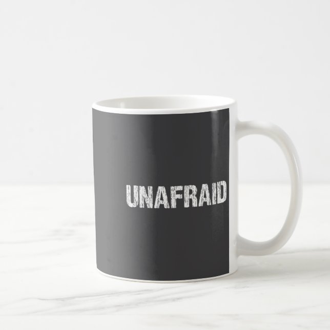Caneca De Café Unafraid Motivation Perseverance Insration Unaloge (Direita)