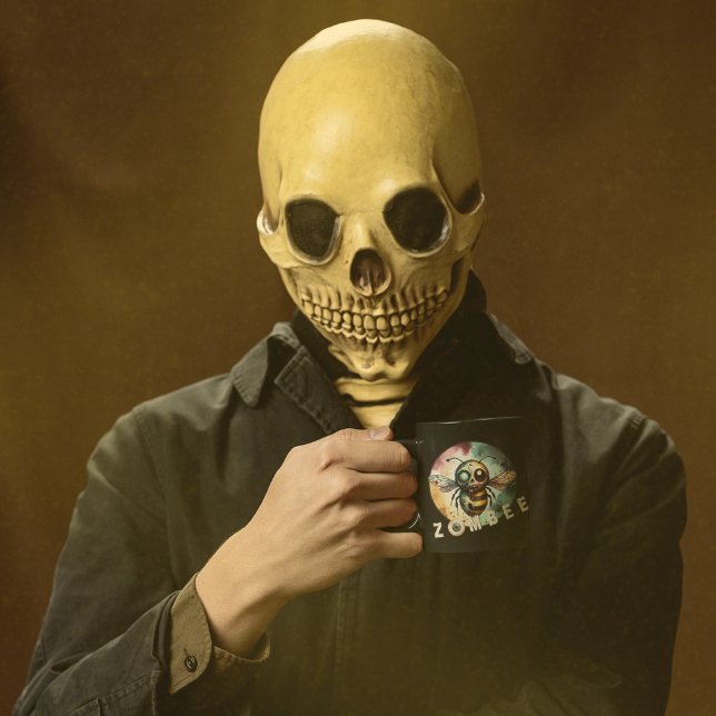 Caneca De Café Undead Apis Zombee (Criador carregado)